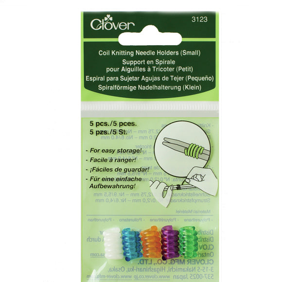 Clover Coil Knitting Needle Holders