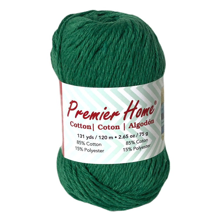 Premier Home Cotton Yarn Christmas Green