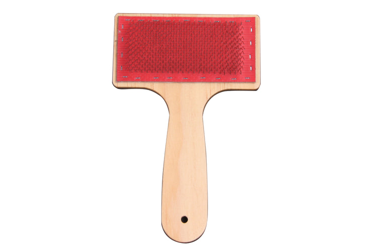 Ashford Drum Carder Cleaning Brush Lacquered