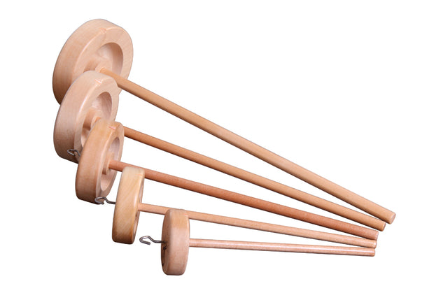 Ashford Top Whorl Spindles - Lacquered Finish