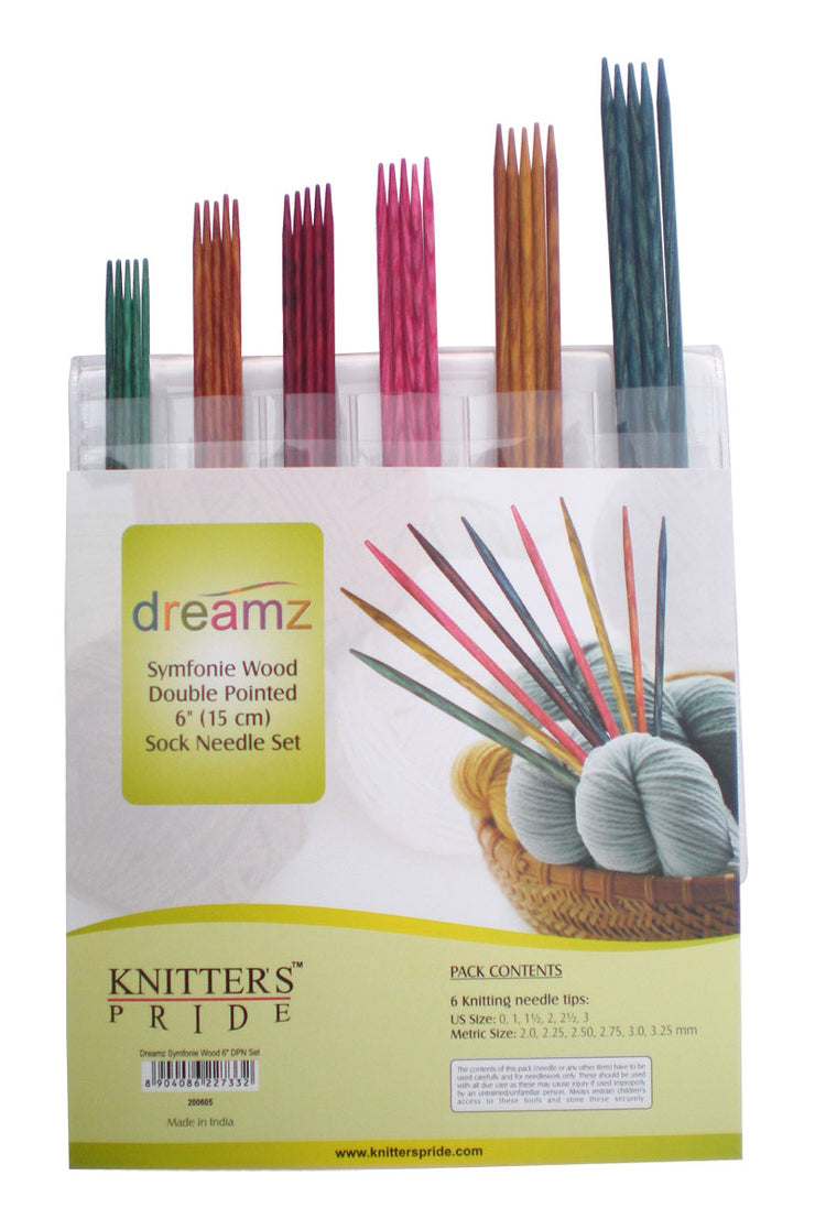 Symfonie Dreamz Double Pointed Needles Set 6" by Knitter's Pride