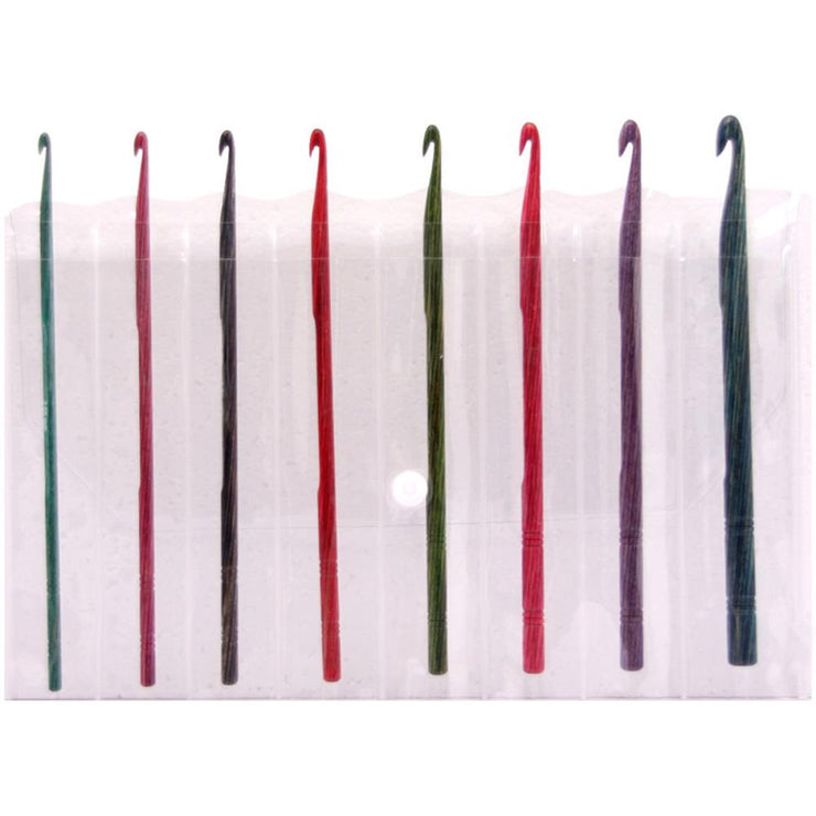 Dreamz Symfonie Wood Single Ended Crochet Hook Set by Knitter's Pride