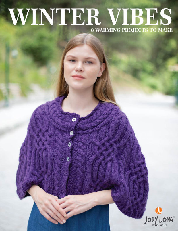 Winter Vibes: 8 Warming Projects To Make Knitting Pattern Book by Jody Long