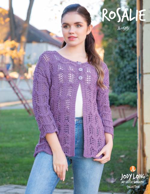 Rosalie Cardigan Pattern by Jody Long