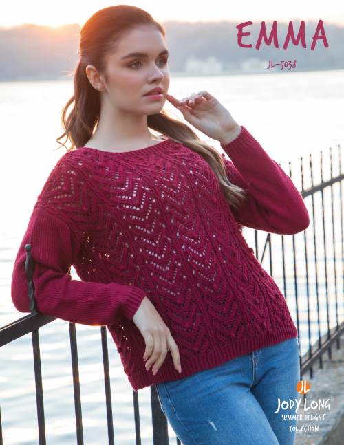 Emma Sweater Pattern by Jody Long