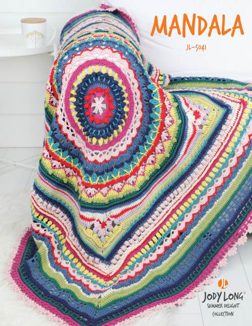 Mandala Blanket Pattern by Jody Long