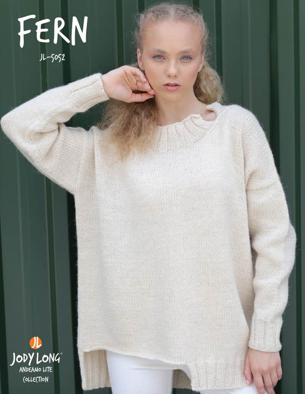 Fern Sweater Pattern by Jody Long