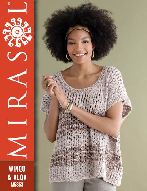 Finley Mesh Top Knitting Pattern by Cheryl Murray