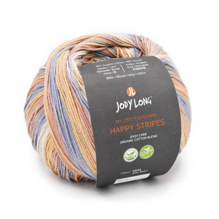 My Little Sunshine Happy Stripes Yarn by Jody Long