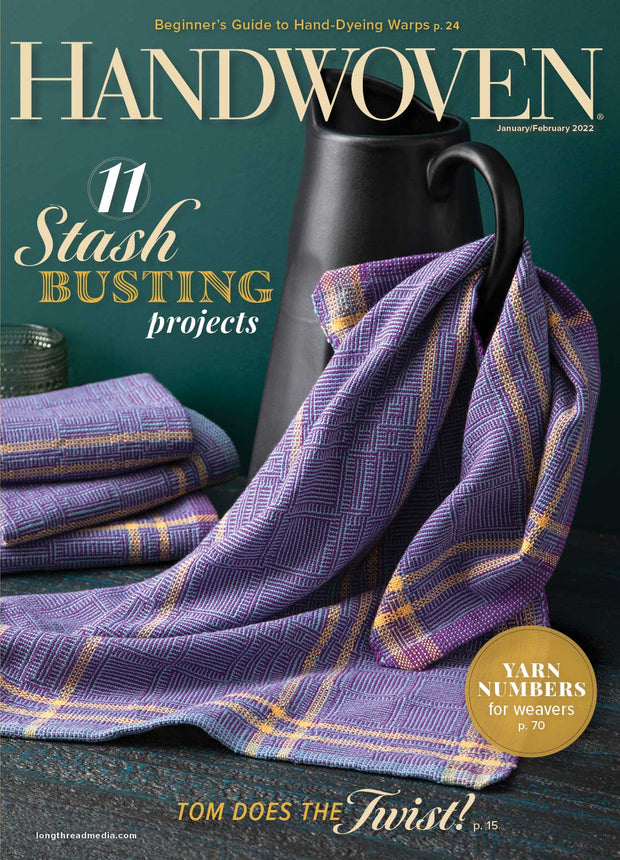 Handwoven Magazine January/February 2022, Volume XLIII, Number 1