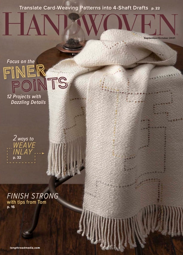 Handwoven Magazine September/October 2021, Volume XLII, Number 4
