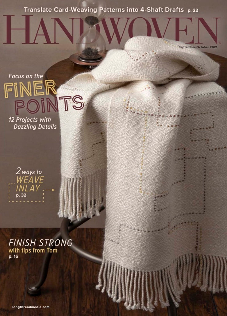Handwoven Magazine September/October 2021, Volume XLII, Number 4