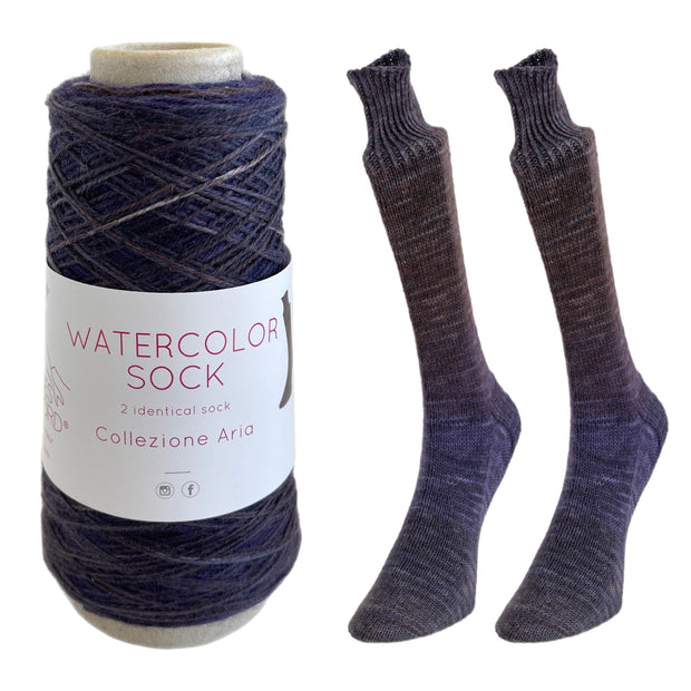 Watercolor Sock Yarn by Laines du Nord