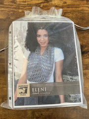 The Eleni Cowl Crochet Kit @iconfiberarts - Needlecraft Pattern Kit