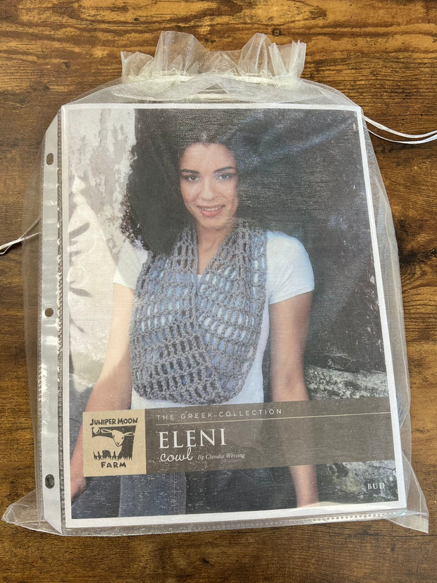 The Eleni Cowl Crochet Kit @iconfiberarts - Needlecraft Pattern Kit