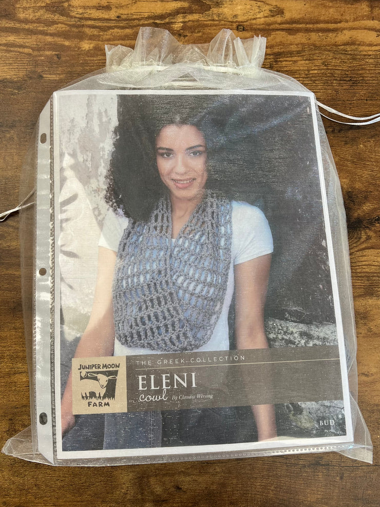 The Eleni Cowl Crochet Kit @iconfiberarts - Needlecraft Pattern Kit – Icon  Fiber Arts