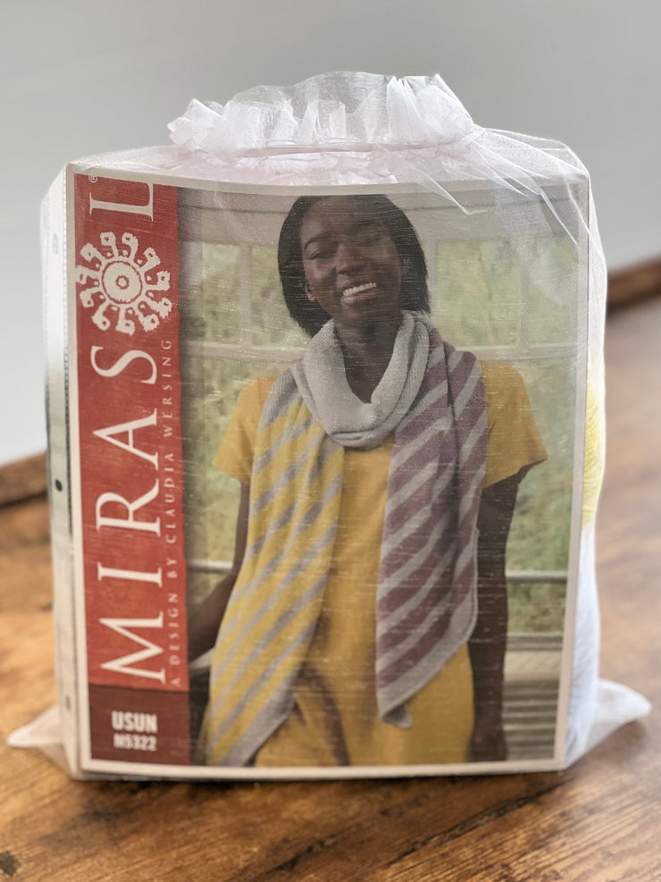 The Lynn Wrap Knit Kit @iconfiberarts