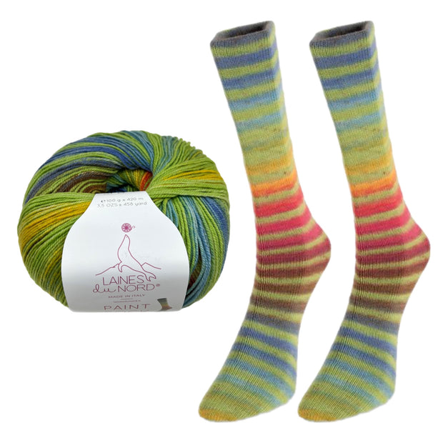Paint Sock Yarn by Laines du Nord