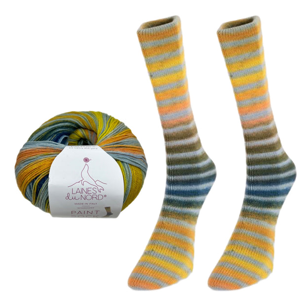 Paint Sock Yarn by Laines du Nord