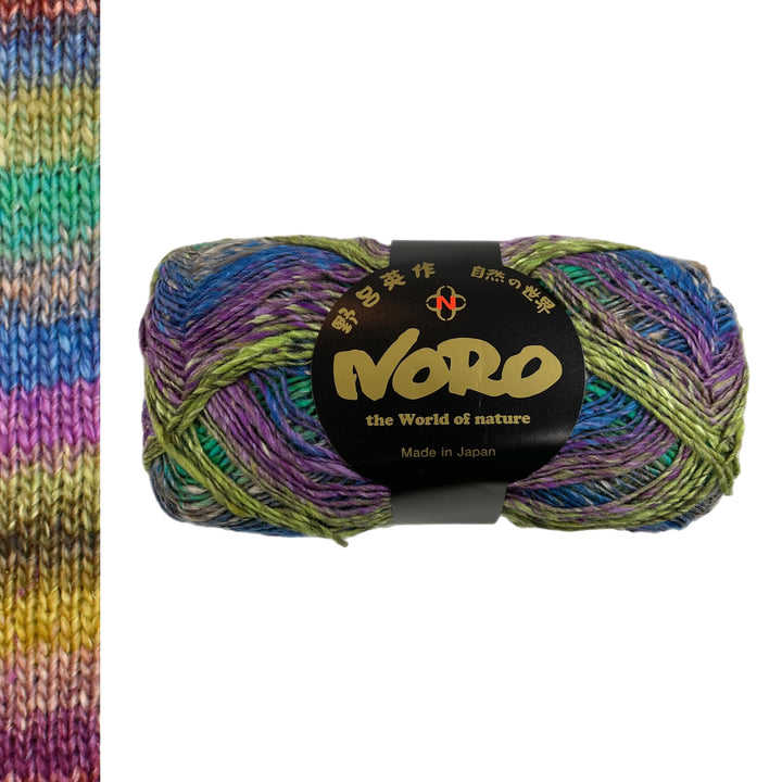 Silk Garden Sock Yarn by Noro: Wool, Silk, Nylon, &amp; Mohair Blend