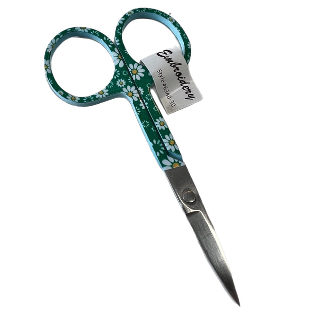 Patterned Handle Embroidery Scissors
