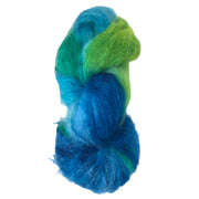 Elaine: Brushed Kid Mohair Yarn Hand Painted by Josh Steger