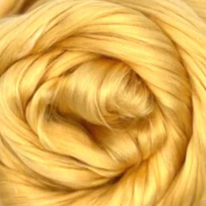 Mulberry Silk Top Roving Grade A by the Ounce