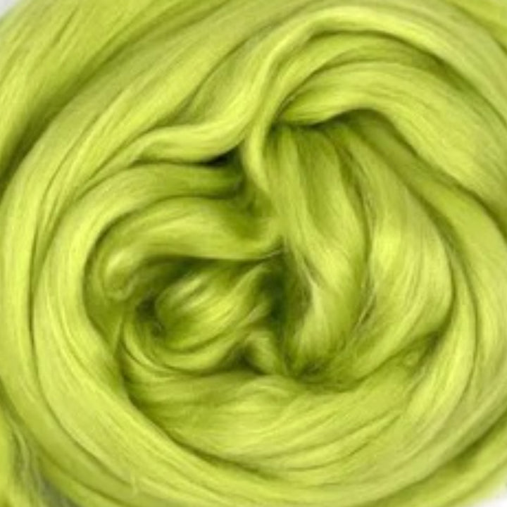 Mulberry Silk Top Roving Grade A by the Ounce