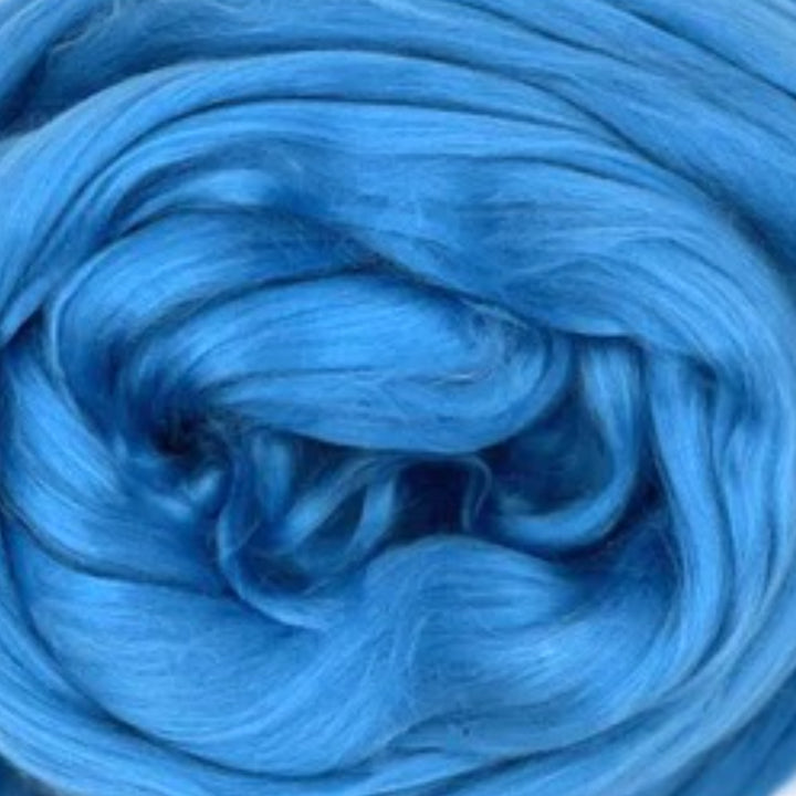 Mulberry Silk Top Roving Grade A by the Ounce
