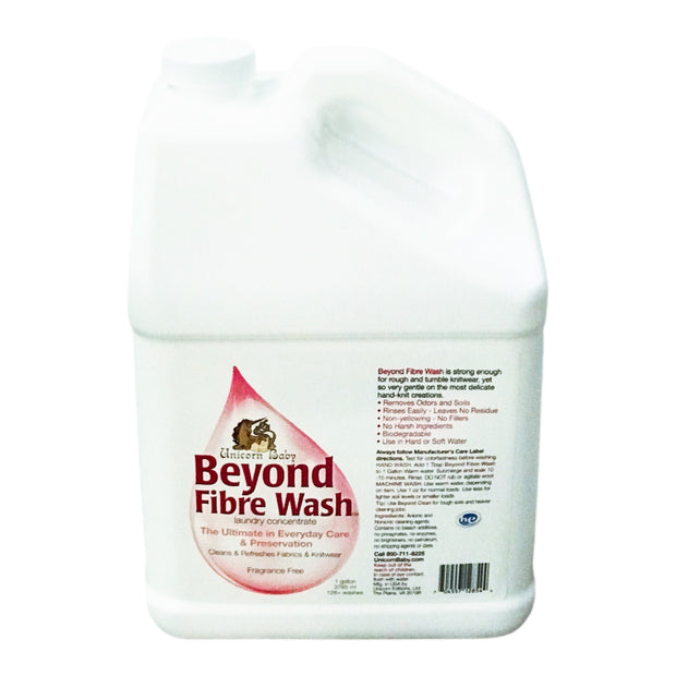 Beyond Fibre Wash (Fragrance Free) by Unicorn Baby 1 Gallon Jug