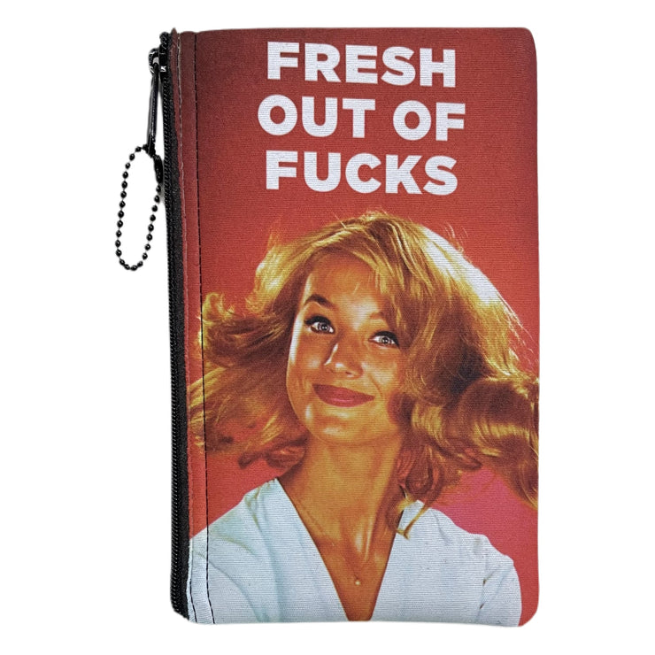 Fresh Out Notions Zipper Case 5"x8" Jim Spinx