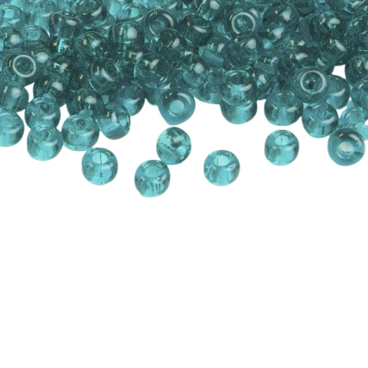 Miyuki Glass Beads 2405 - Transparent Teal approx. 30 grams