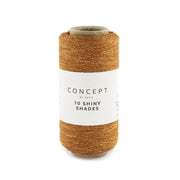 10 Shiny Shades Metallic Thread Yarn on Spool