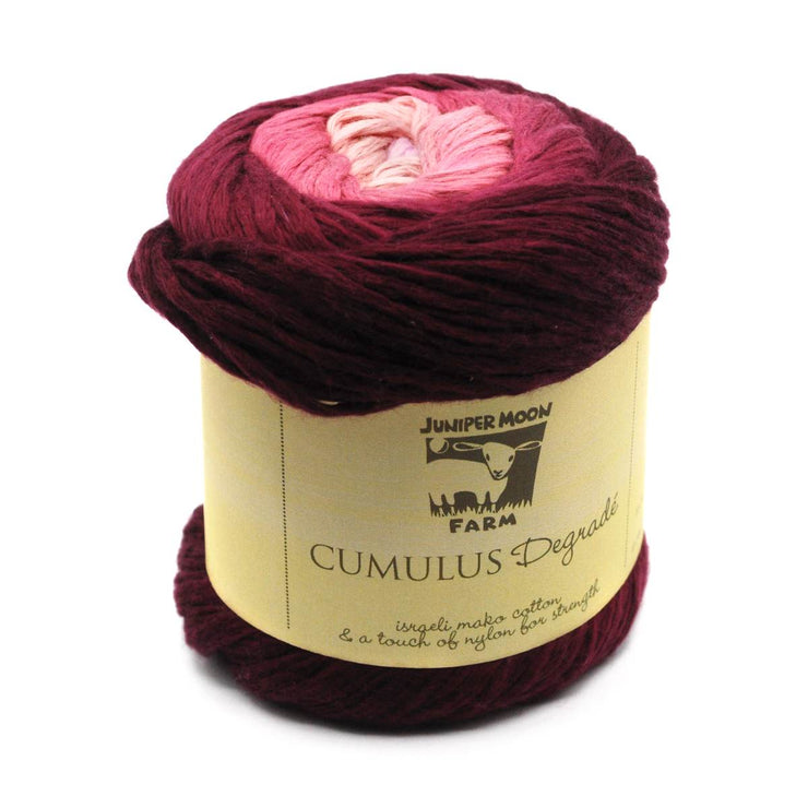 Cumulus Degradé Mako Cotton Yarn from Juniper Moon Farm