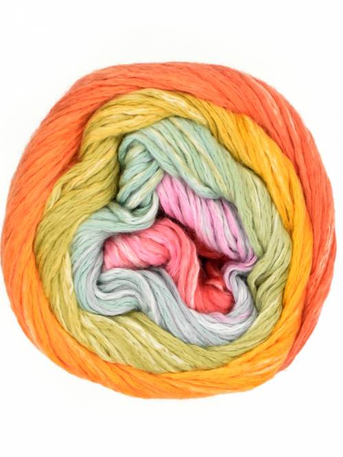 Cumulus Rainbow Mako Cotton Yarn from Juniper Moon Farm