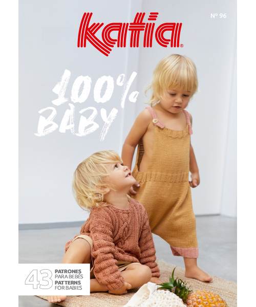 Katia #96 - 100% Baby: 43 Patterns For Babies Pattern Book