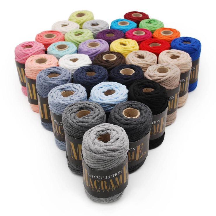 Macrame Recycled Cotton Cord Yarn