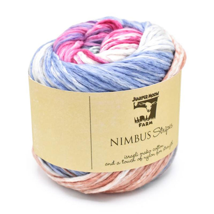 Nimbus Stripes Bulky Yarn from Juniper Moon Farm