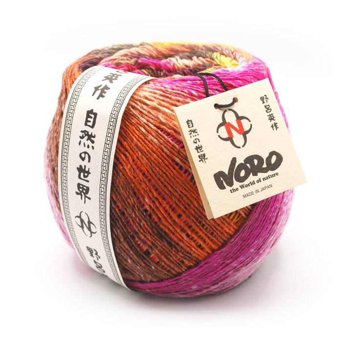 Yukata Yarn by Noro: Silk, Wool, &amp; Polyamide Blend