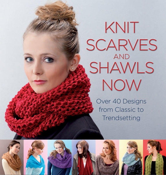 Knit Scarves and Shawls Now