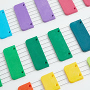 Rainbow Knit Blockers - Pin Blocking Kit by Knitter's Pride Up Close View