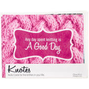 Knotes - Knitting Note Card Set of 8 ChiaGoo