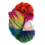 Hand Painted Heavy Bulky Weight Merino Yarn in Candy Jar