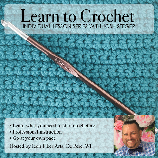 Learn to Crochet with Josh Steger: Lesson 2, Double Crochet