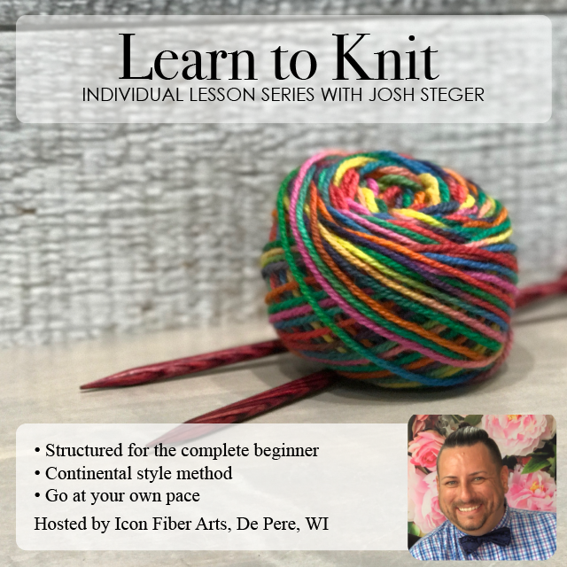 Learn to Knit Continental Style with Josh Steger: Lesson 2, Purling Continental