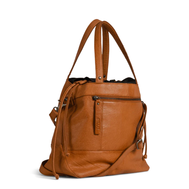Lofoten Leather Project bag from Muud