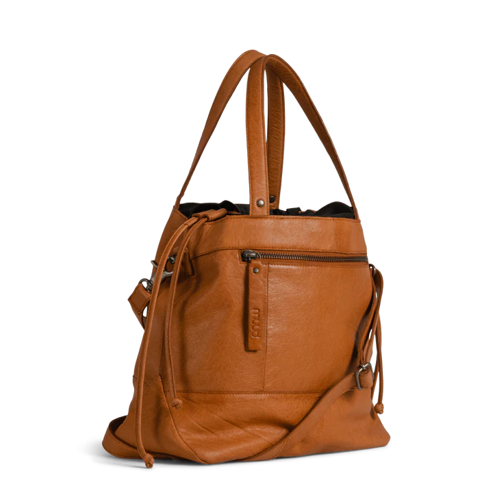Lofoten Leather Project bag from Muud