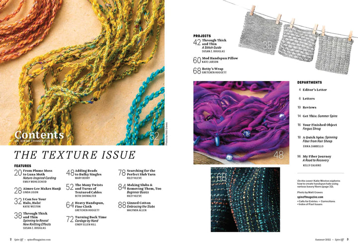 Spin Off Summer 2022 Magazine, Volume XLVI, Number 2