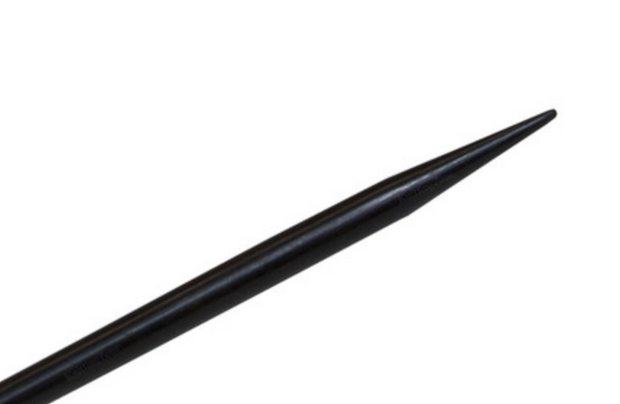 Nirvana 6" Ebony Double Point Needles
