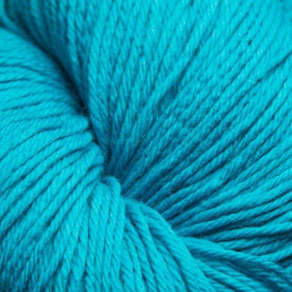 Jagger Spun Super Lamb 4/8 Yarn Turquoise Blue